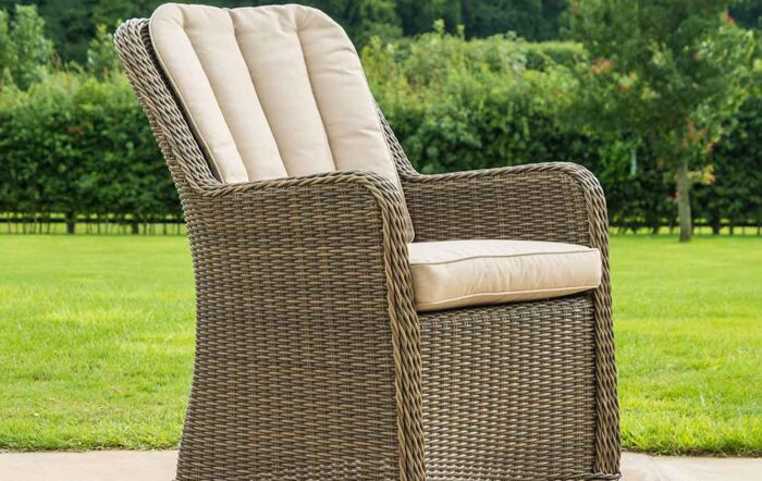 Maze Winchester 4 Seat Round Dining Set  Maze Winchester 4 Seat Round Dining Set