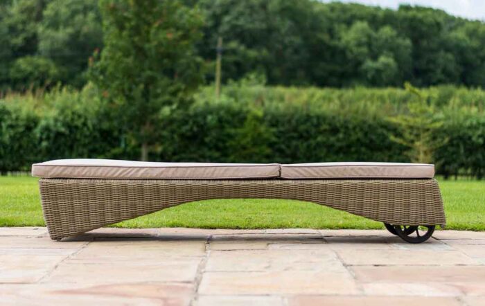 Maze Winchester Rattan Sunbed Set Maze Winchester Rattan Sunbed Set