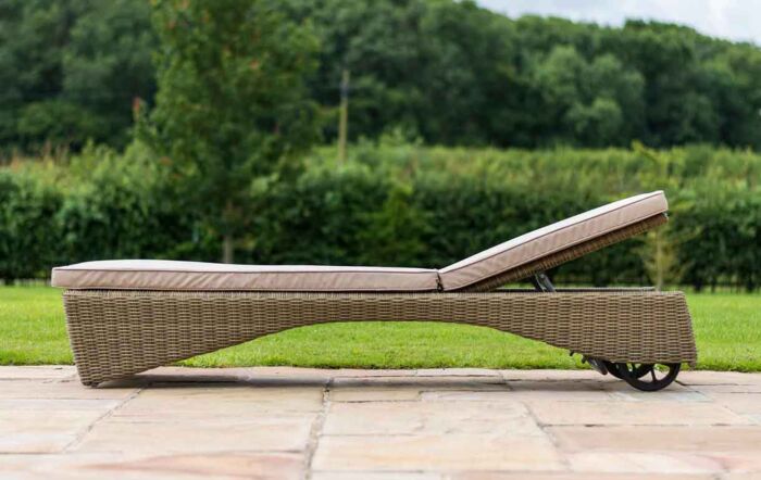 Maze Winchester Rattan Sunbed Set Maze Winchester Rattan Sunbed Set