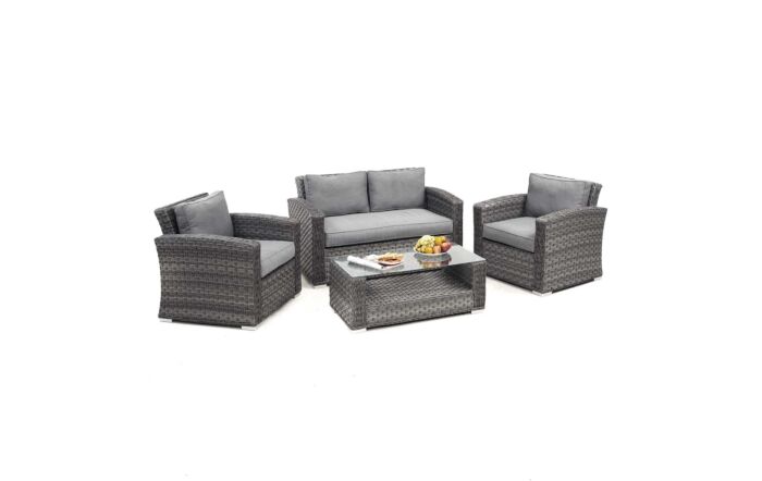Maze Victoria Small Garden Sofa Set-VICSOF01-Small