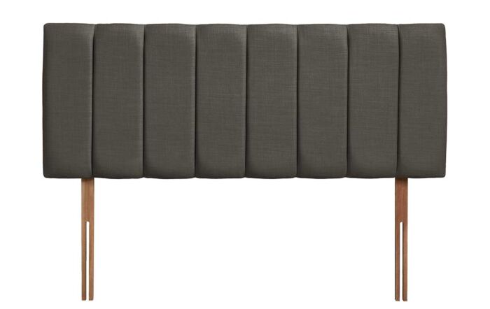 Swanglen Florence Strutted Fabric Headboard - Single 3'0"-Swanglen Florence Strutted Fabric Headboard - Single 3'0"