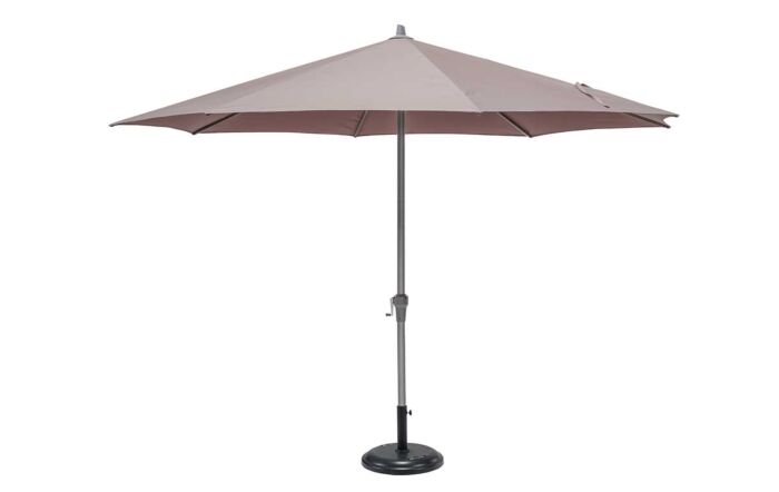Pacific Lifestyle Riva 3.5m Round Parasol - Taupe-18-120-TA