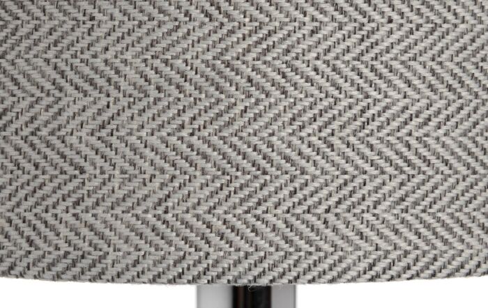Hill Interiors Milan Chrome Table Lamp-17590