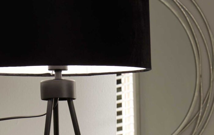 Pacific Lifestyle Houston Matt Black Tripod Floor Lamp-32-123-C