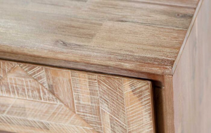 Pacific Lifestyle Marca Acacia Wood 3 Drawer Unit-76-549