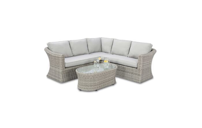 Maze Oxford Garden Corner Sofa Set-oxf-203024