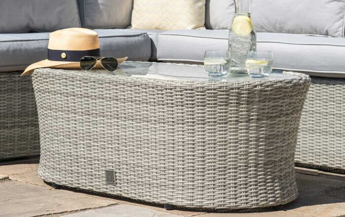 Maze Oxford Garden Corner Sofa Set-oxf-203024