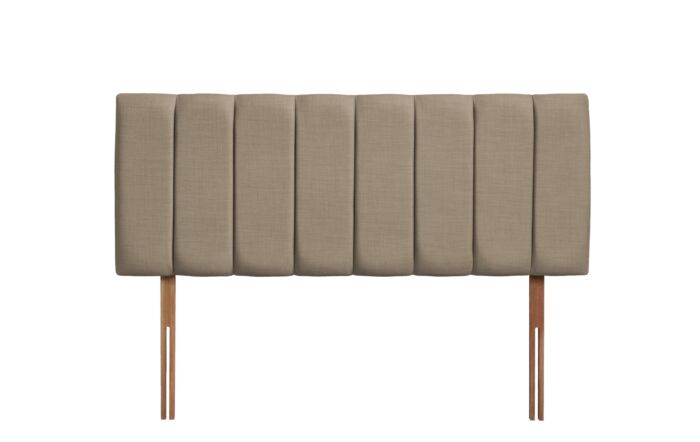 Swanglen Florence Strutted Fabric Headboard - Small Double 4'0"-Swanglen Florence Strutted Fabric Headboard - Small Double 4'0"