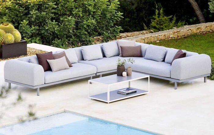 Cane-Line Space 2-Seater Modular Sofa -6540AITL-1-Air Touch-Air Touch