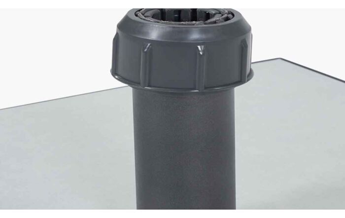 Pacific Lifestyle Ceramica Grey 40KG Wheeled Parasol Base-18-300