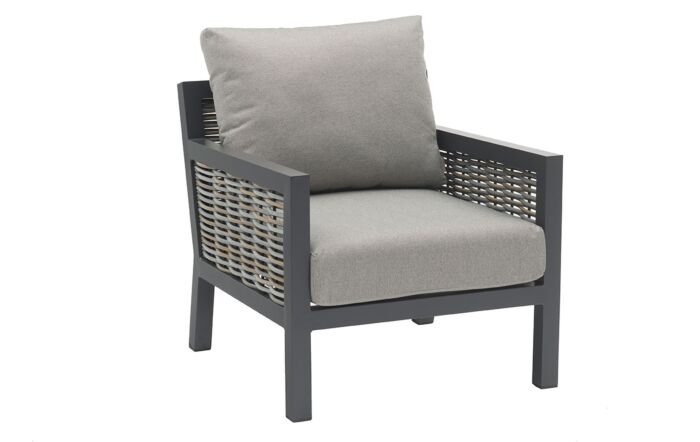 Bramblecrest Portofino Adjustable Casual 3 Seat Sofa Set with Ceramic Table-X21APTRCDT2