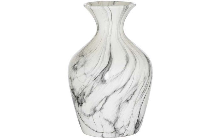 Hill Interiors Marble Ellipse Large Vase