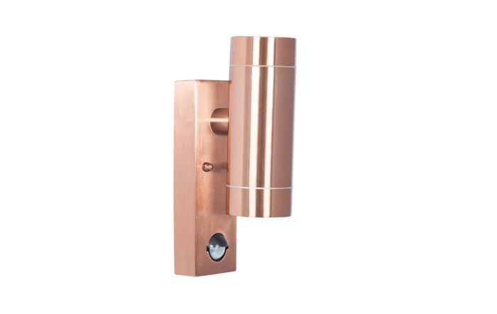 Pacific Lifestyle Lantana Copper Metal Dual PIR Wall Light-40-044