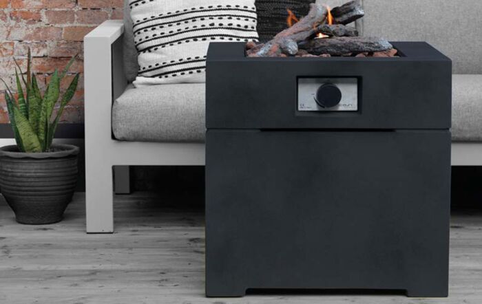Pacific Lifestyle Cosibrixx 60 Anthracite Fire Pit-18-528-ANT