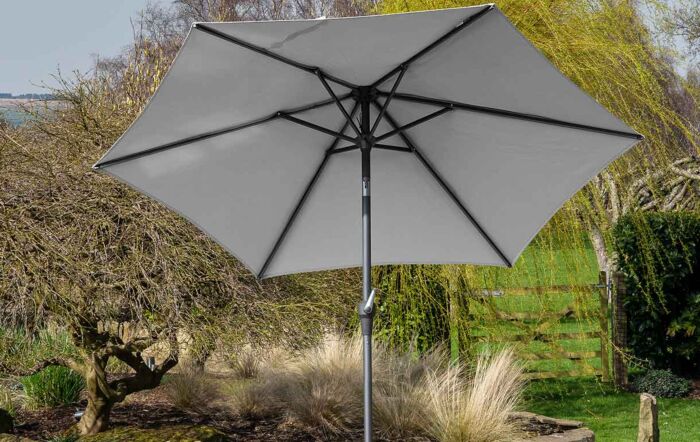 Pacific&#x20;Lifestyle&#x20;Riva&#x20;Platinum&#x20;Parasol&#x20;-&#x20;Light&#x20;Grey&#x20;2.5&#x20;Metre-18-118-LG&#x20;1