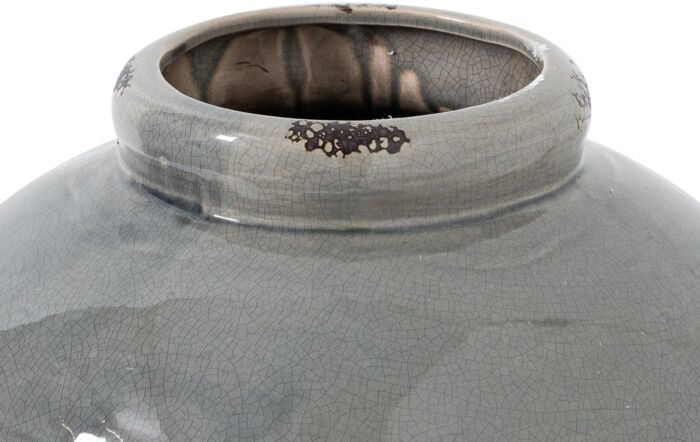 Hill&#x20;Interiors&#x20;Garda&#x20;Grey&#x20;Glazed&#x20;Tall&#x20;Juniper&#x20;Vase-21773&#x20;1