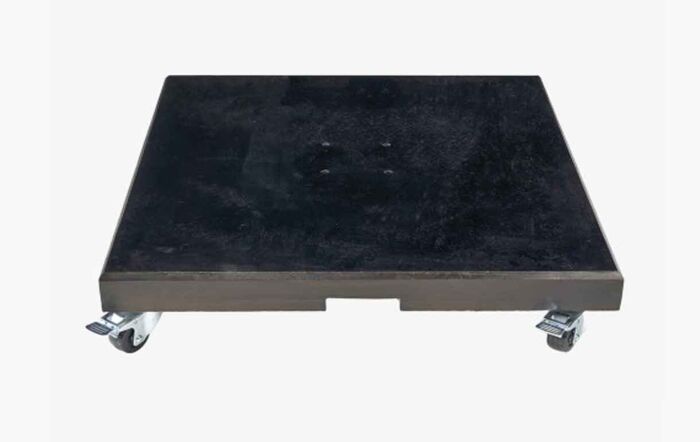 Pacific Lifestyle Modena Polished Black Granite 120KG Parasol Base-18-145