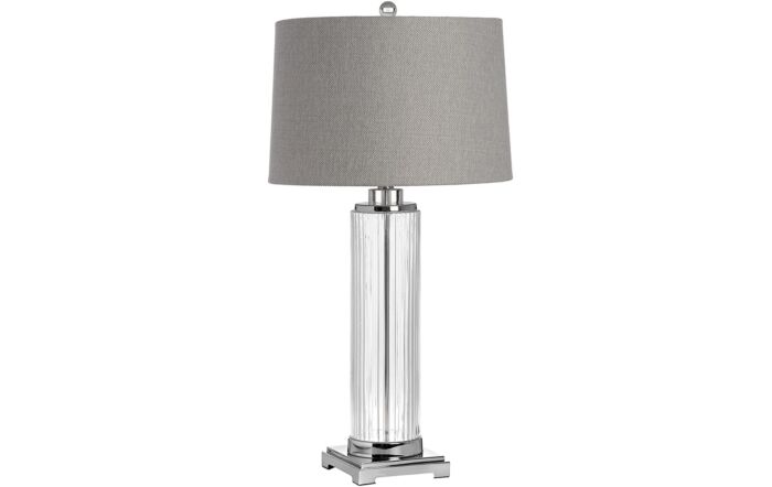 Hill Interiors Roma Glass Table Lamp-17587