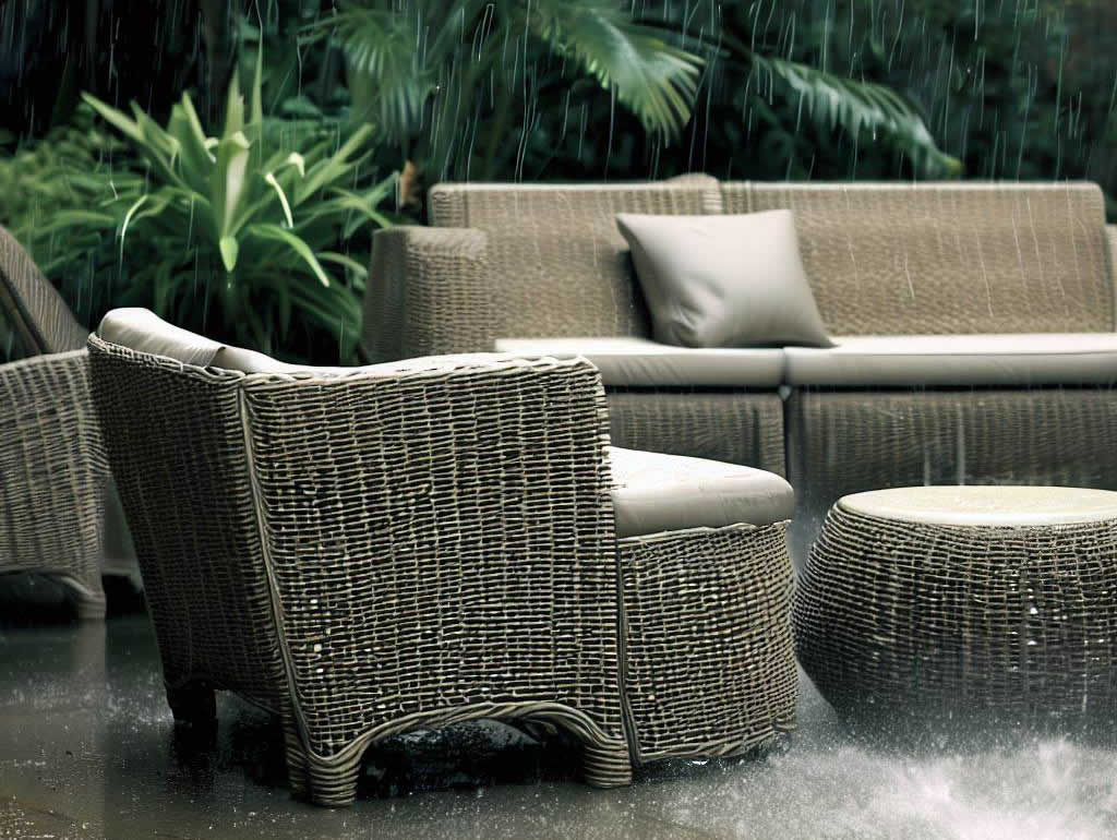 Is it Ok to Leave Garden Furniture in the Rain?