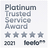 1000 Feefo Reviews