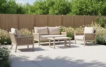 Conrad Two Seat Sofa Set